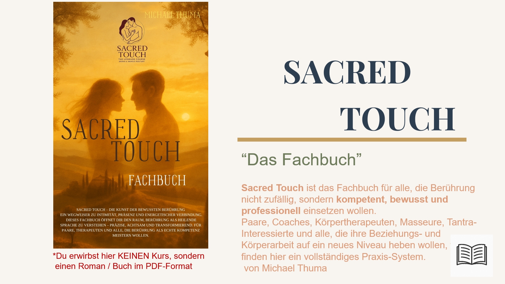Buch / Fachbuch: Sacred Touch – „Das Fachbuch“